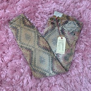 NWT Current/Elliott Southwestern Skinny Jeans